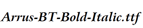 Arrus-BT-Bold-Italic.ttf