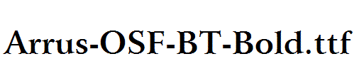 Arrus-OSF-BT-Bold.ttf