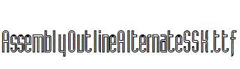 AssemblyOutlineAlternateSSK.ttf