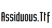 Assiduous.Ttf