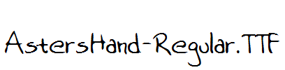 AstersHand-Regular.TTF