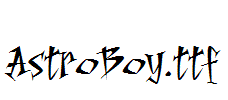 AstroBoy.ttf