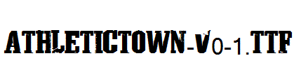 AthleticTown-v0-1.ttf