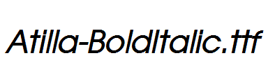 Atilla-BoldItalic.ttf