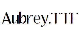 Aubrey.TTF