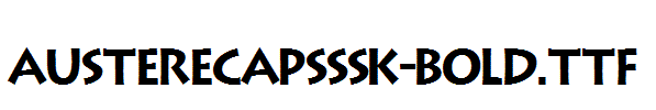 AustereCapsSSK-Bold.ttf
