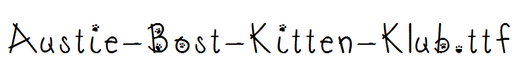 Austie-Bost-Kitten-Klub.ttf