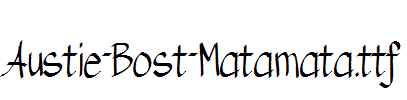 Austie-Bost-Matamata.ttf