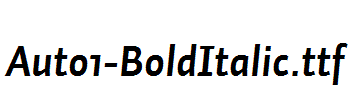 Auto1-BoldItalic.ttf