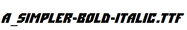 a_Simpler-Bold-Italic.ttf