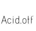 Acid.otf