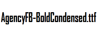 AgencyFB-BoldCondensed.otf