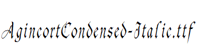 AgincortCondensed-Italic.ttf