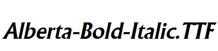 Alberta-Bold-Italic.TTF