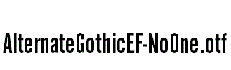 AlternateGothicEF-NoOne.otf