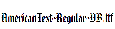 AmericanText-Regular-DB.ttf