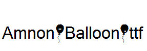 Amnon-Balloon.ttf
