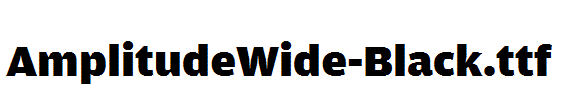 AmplitudeWide-Black.ttf