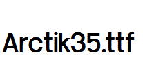 Arctik35.ttf