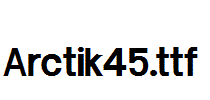 Arctik45.ttf