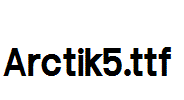 Arctik5.ttf