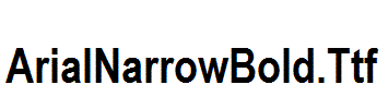 ArialNarrowBold.Ttf