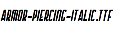 Armor-Piercing-Italic.ttf