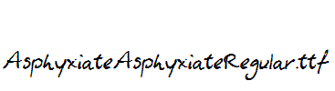 AsphyxiateAsphyxiateRegular.ttf