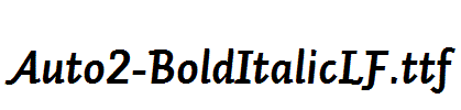 Auto2-BoldItalicLF.ttf