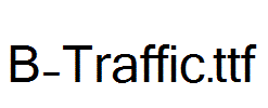 B-Traffic.ttf