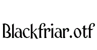 Blackfriar.otf