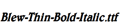 Blew-Thin-Bold-Italic.ttf