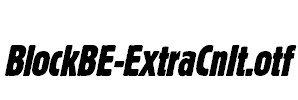 BlockBE-ExtraCnIt.otf