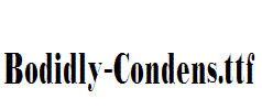 Bodidly-Condens.ttf