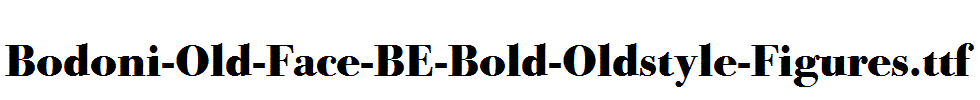 Bodoni-Old-Face-BE-Bold-Oldstyle-Figures.ttf