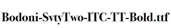 Bodoni-SvtyTwo-ITC-TT-Bold.ttf