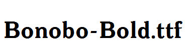 Bonobo-Bold.ttf