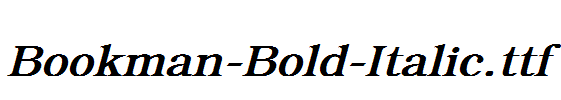 Bookman-Bold-Italic.ttf