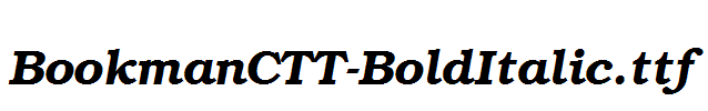 BookmanCTT-BoldItalic.ttf