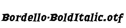 Bordello-BoldItalic.otf