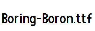 Boring-Boron.ttf