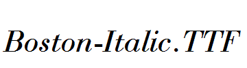 Boston-Italic.TTF