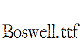 Boswell.ttf