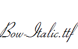Bow-Italic.ttf