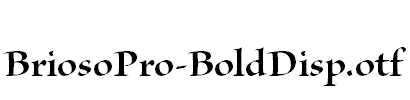 BriosoPro-BoldDisp.otf