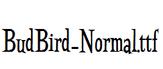 BudBird-Normal.ttf