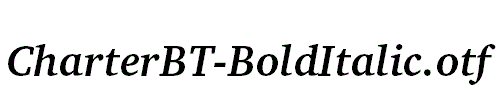 CharterBT-BoldItalic.otf
