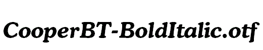 CooperBT-BoldItalic.otf