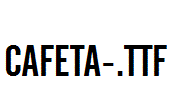 CAFETA-.TTF