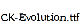 CK-Evolution.ttf